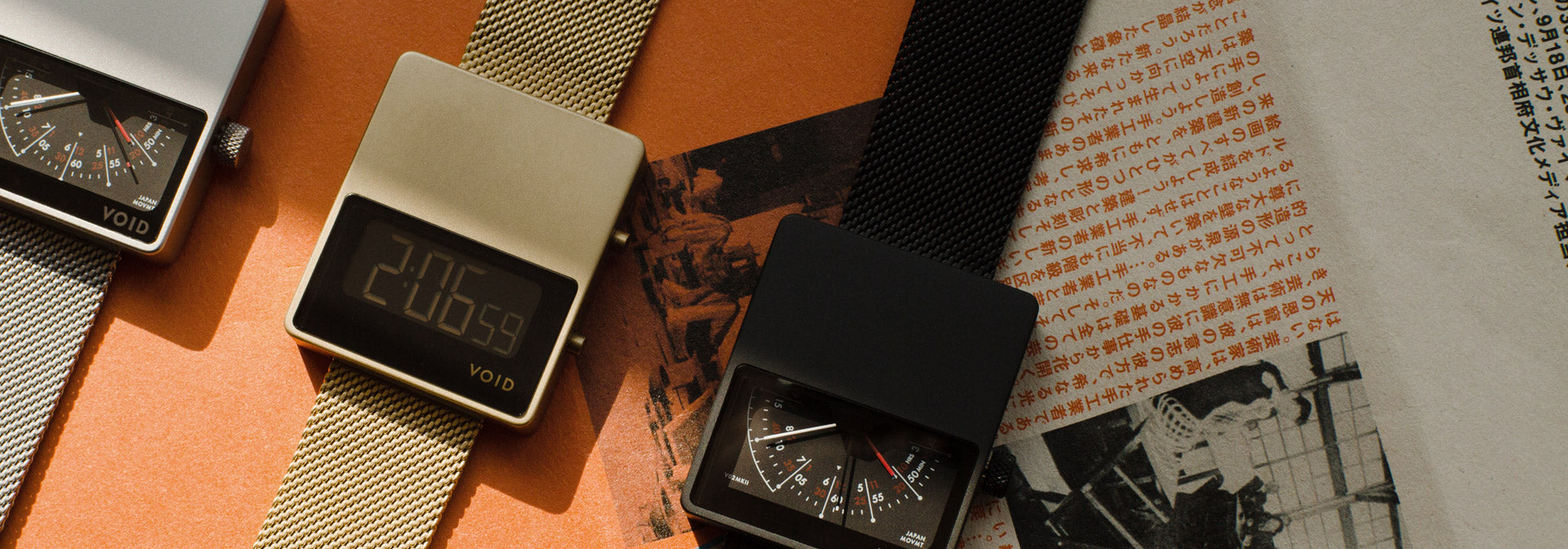 VOID Watches Non-Leather Options