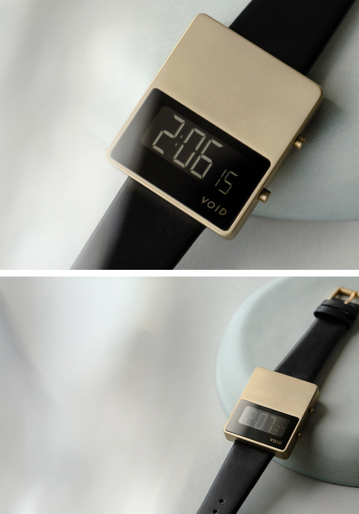 The V01MKII-GO/BL from VOID Watches, designed by David Ericsson.