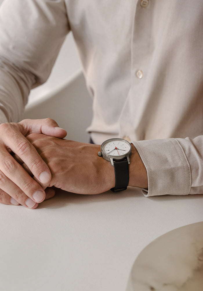 The V03D-BR/BL//WH from VOID Watches, designed by David Ericsson.