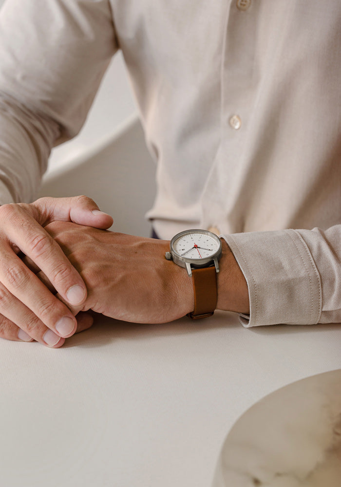 The V03D-BR/LB/WH from VOID Watches, designed by David Ericsson.