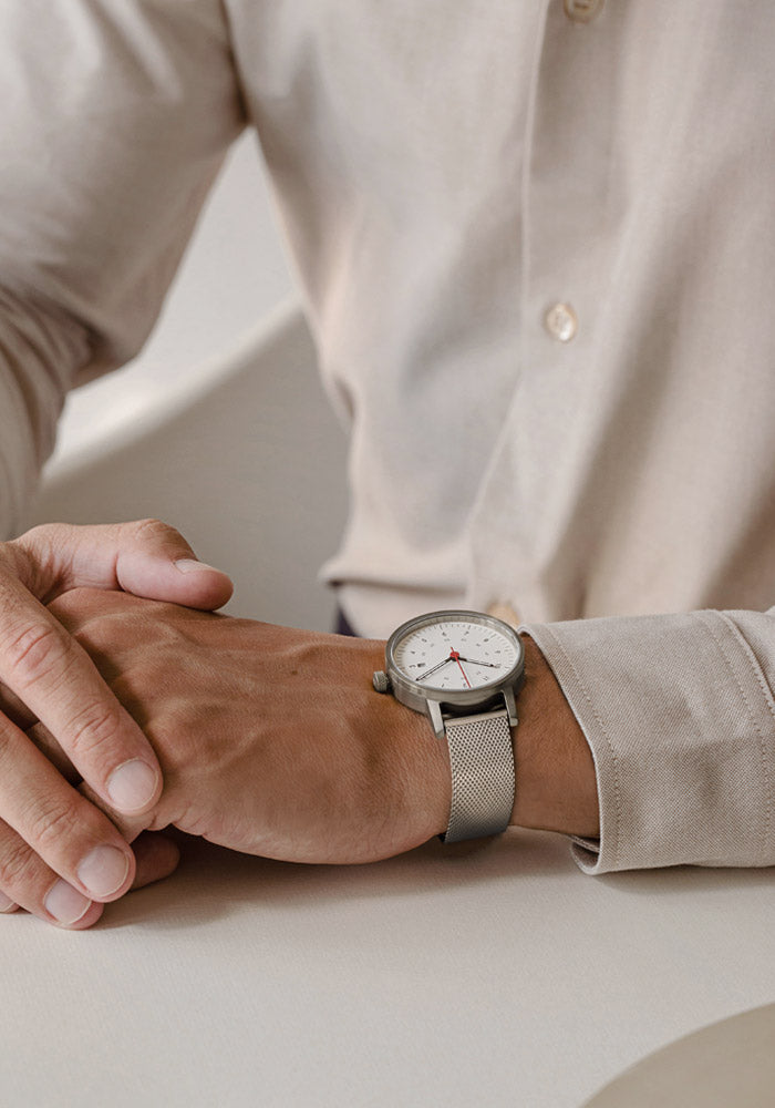 The V03D-BR/MR//WH from VOID Watches, designed by David Ericsson.