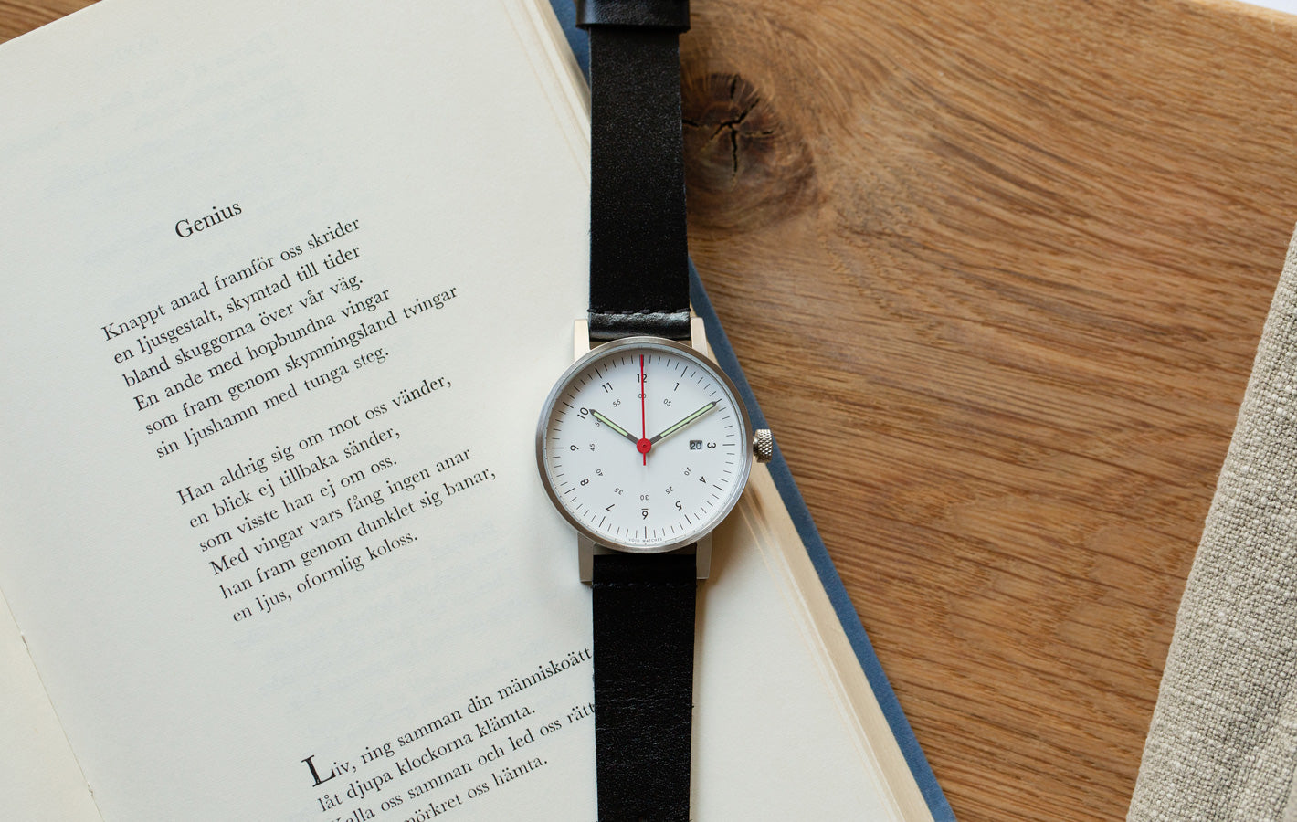 The V03D-BR/TB/WH from VOID Watches, designed by David Ericsson.