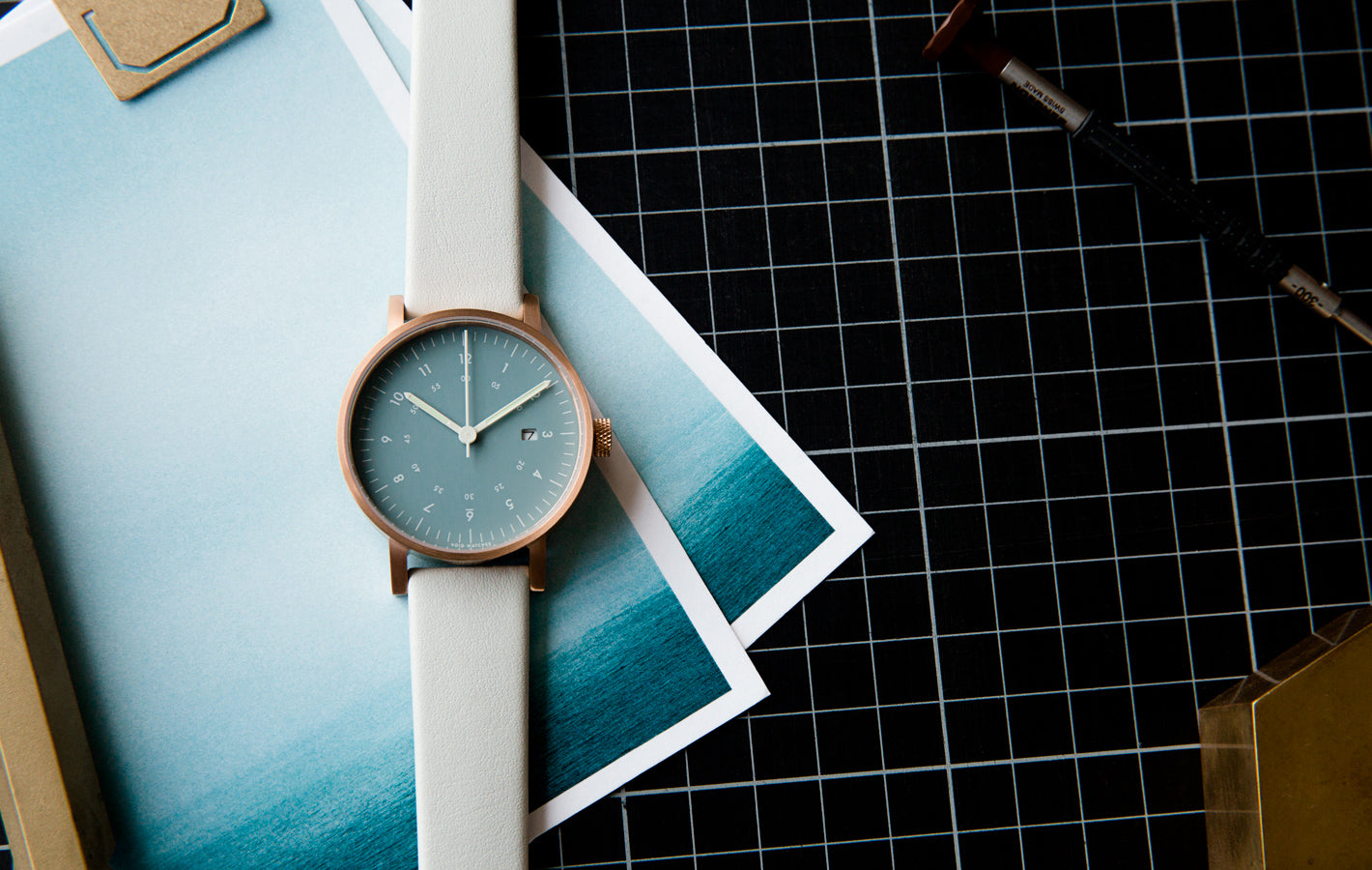 The V03D-CO/GY/NY from VOID Watches, designed by David Ericsson.