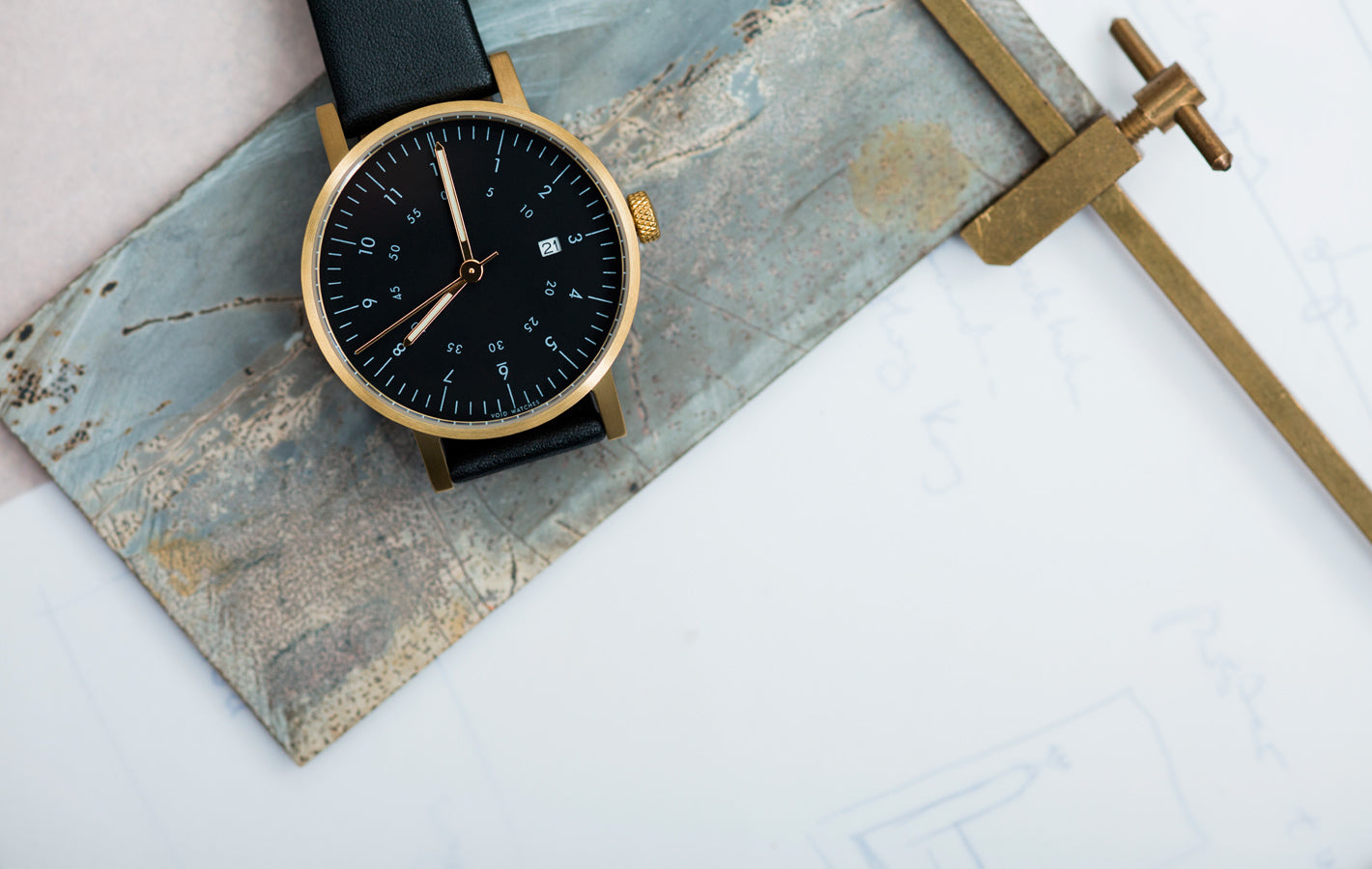 The V03D-GO/BL/BL from VOID Watches, designed by David Ericsson.