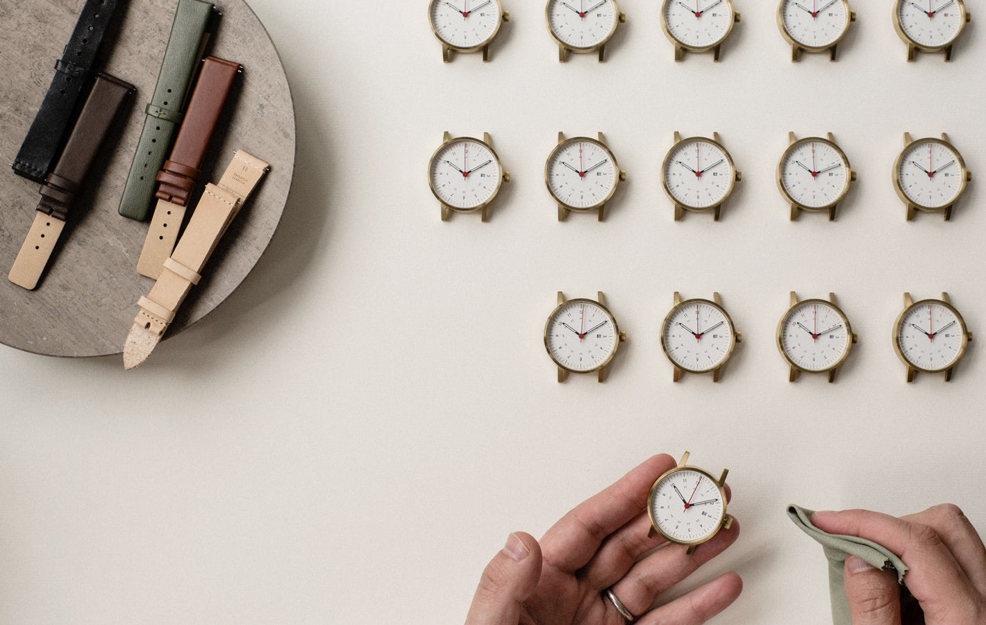 The V03D-GO/BL/WH from VOID Watches, designed by David Ericsson.