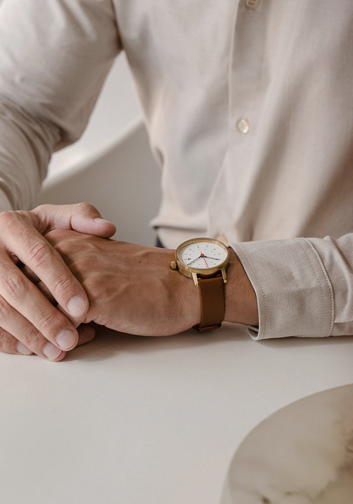 The V03D-GO/LB/WH from VOID Watches, designed by David Ericsson.