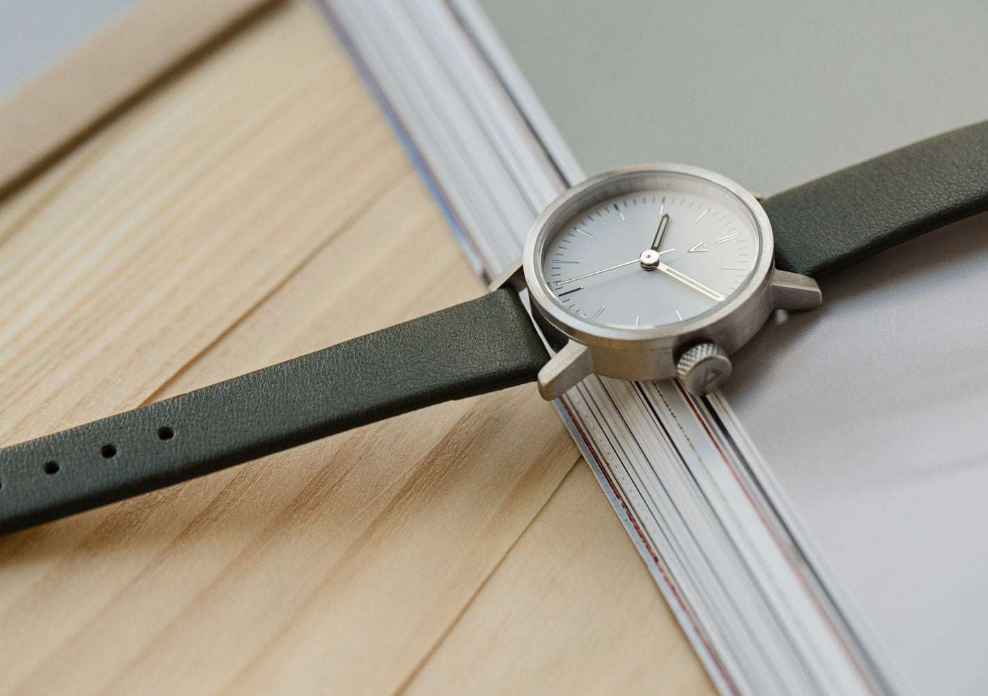 The V03P-BR/OL/WH from VOID Watches, designed by David Ericsson.