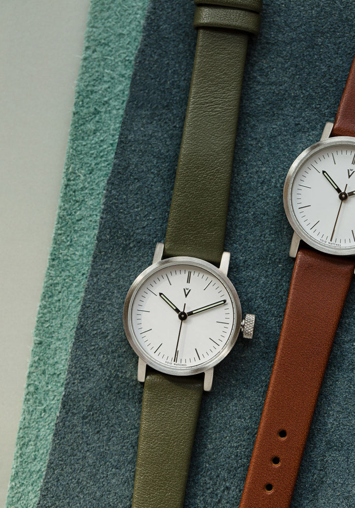 The V03P-BR/OL/WH from VOID Watches, designed by David Ericsson.