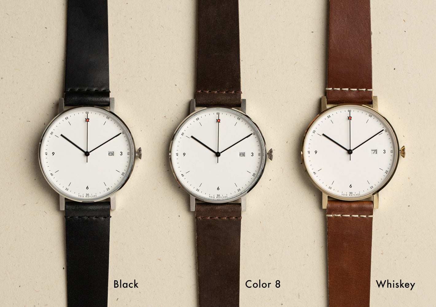 VOID Watches Shell Cordovan Collection