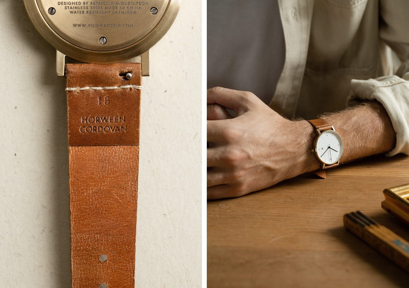 VOID Watches Shell Cordovan Collection