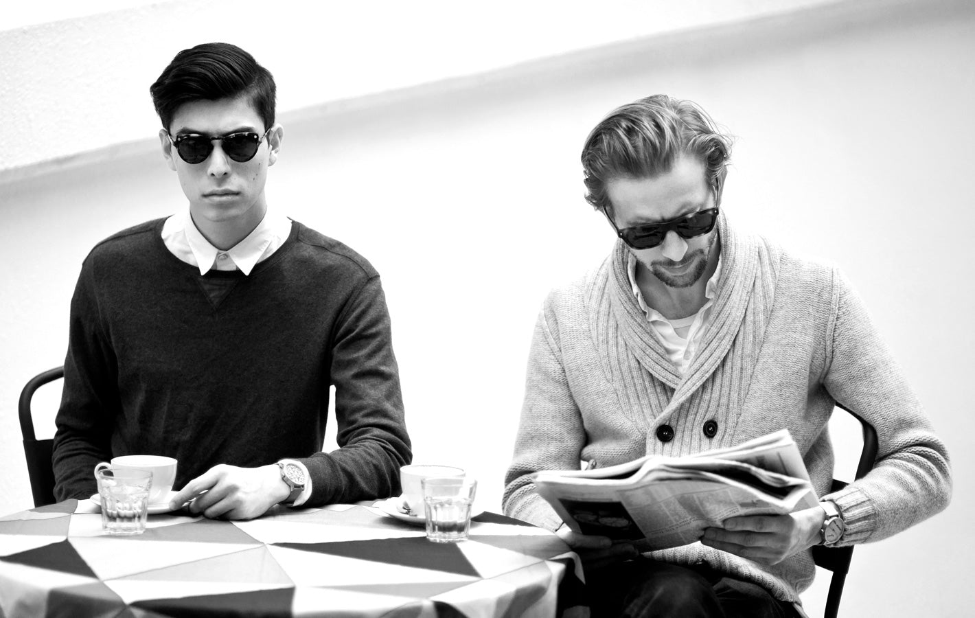 Designer Patrick Kim-Gustafson and VOID Watches Founder David Ericsson