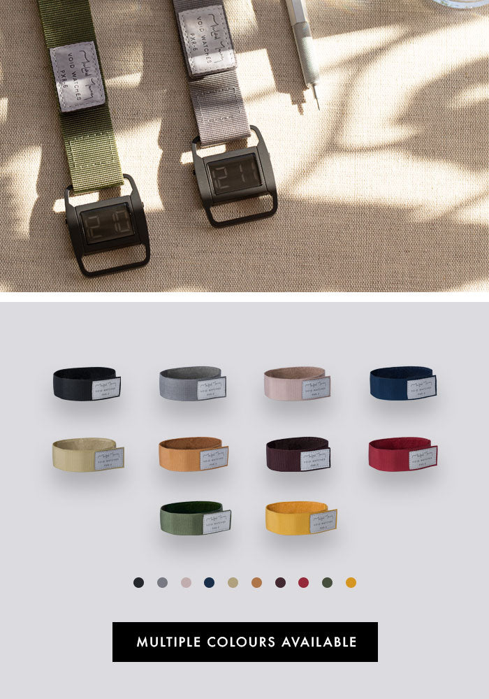 The PXR5-BL/OL from VOID Watches, designed by British Designer Michael Young