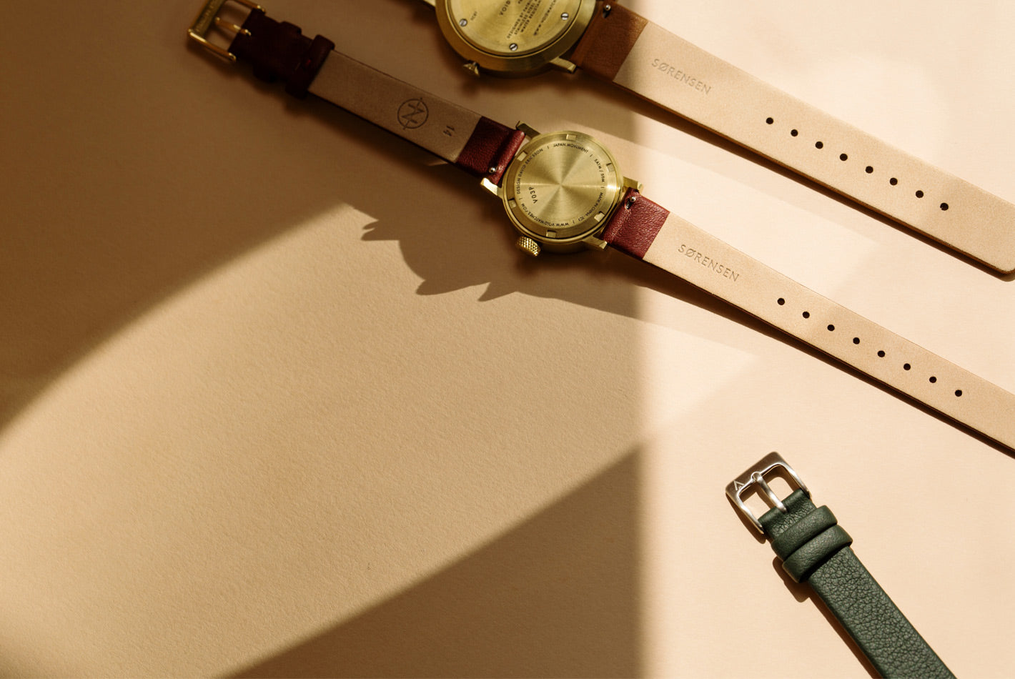 Replacement strap by VOID Watches using Sorensen Leather