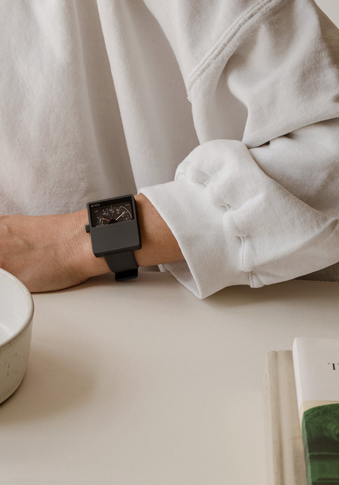 The V02MKII-BL/BL from VOID Watches, designed by David Ericsson.