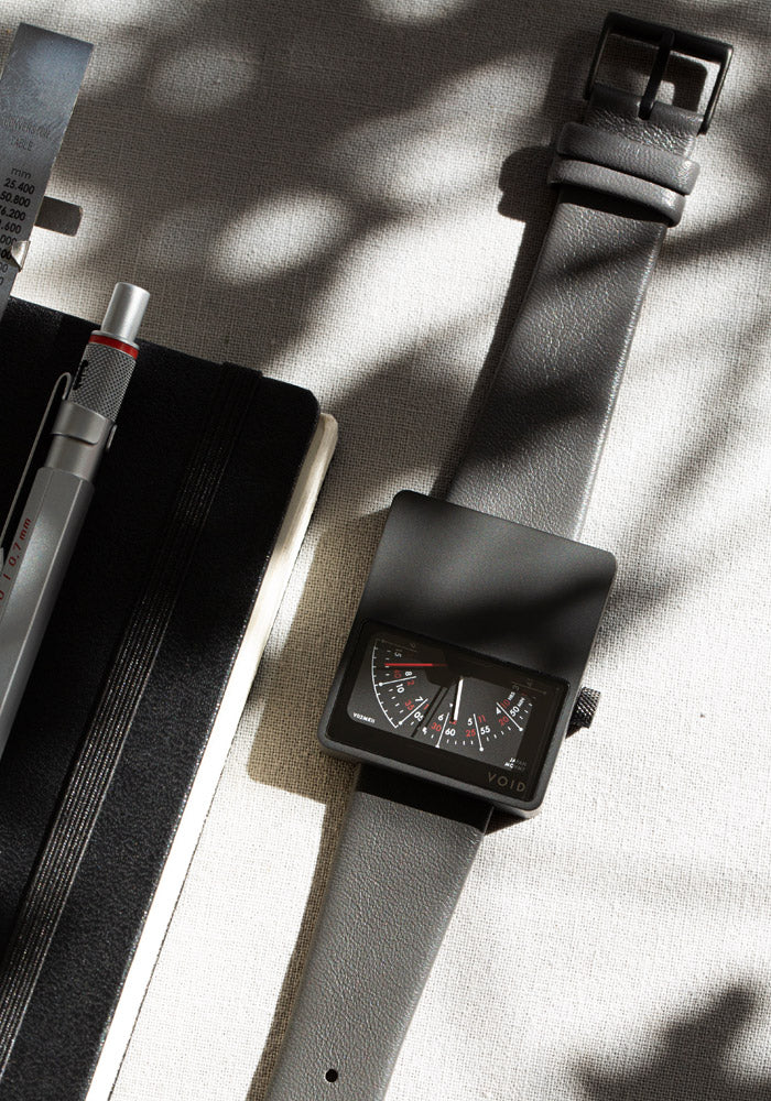 The V02MKII-BL/DG from VOID Watches, designed by David Ericsson.