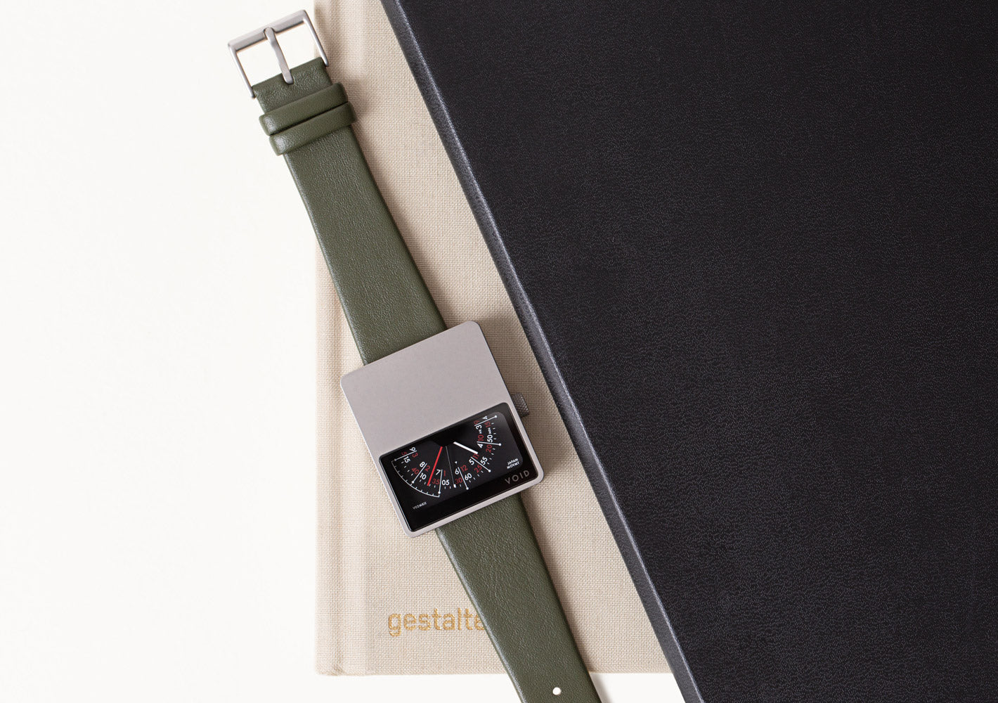 The V02MKII-SI/OL from VOID Watches, designed by David Ericsson.