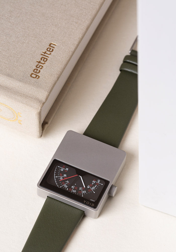 The V02MKII-SI/OL from VOID Watches, designed by David Ericsson.