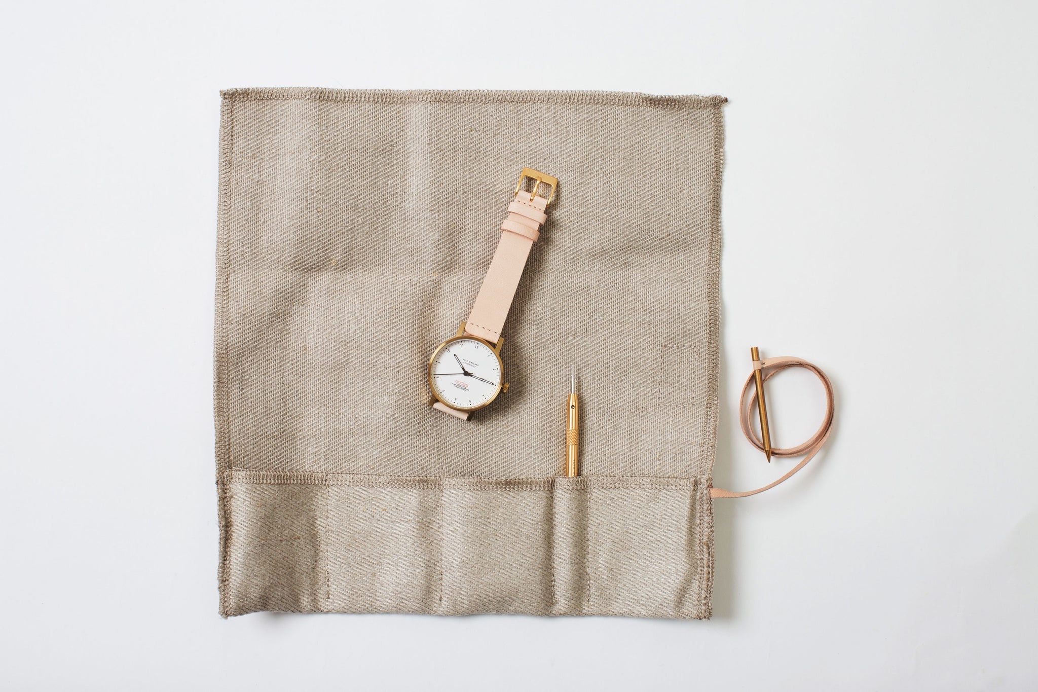 Feinfracht watch roll and the Alp Dweller watch